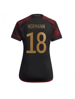 Billige Tyskland Jonas Hofmann #18 Bortedrakt Dame VM 2022 Kortermet